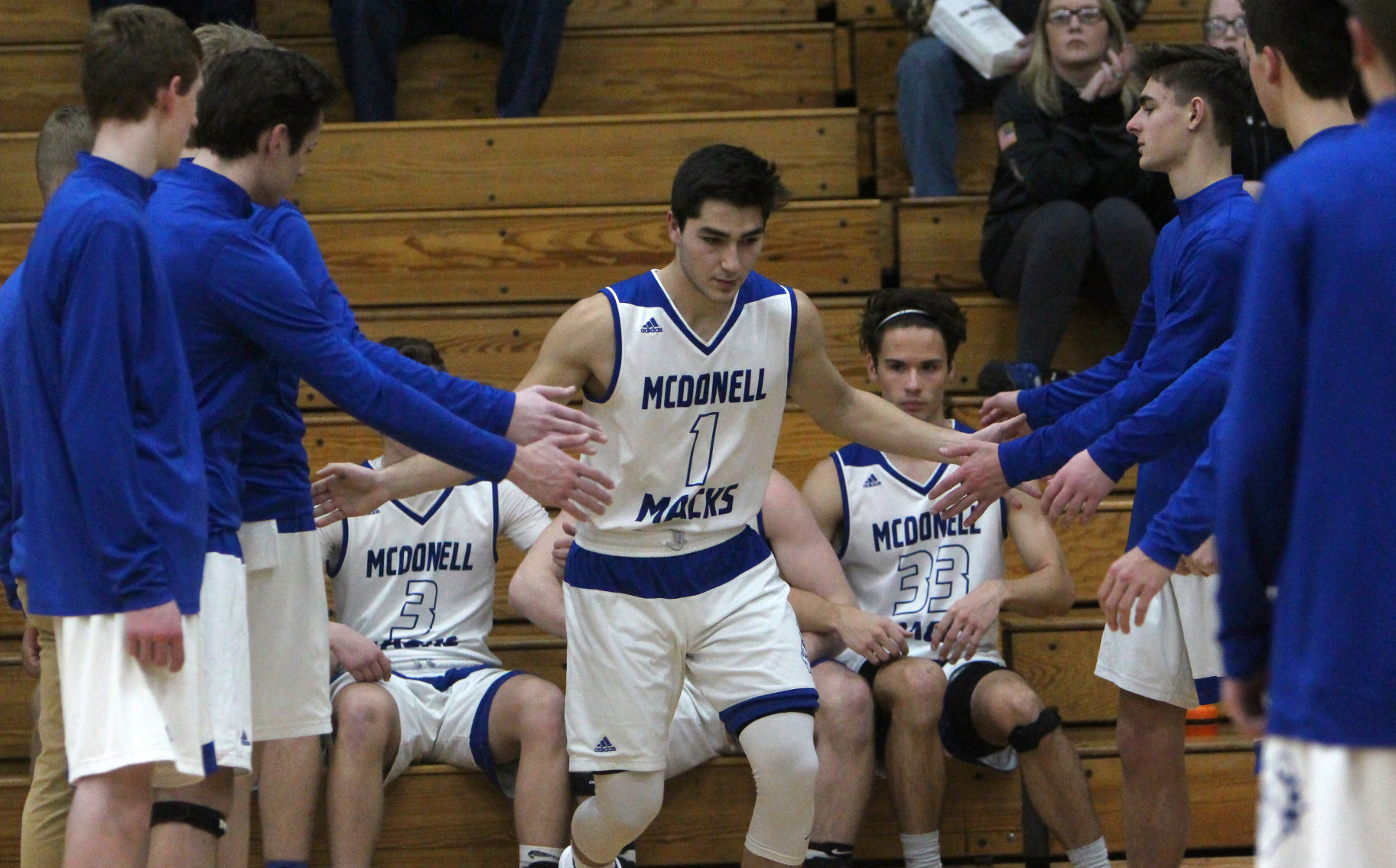 Fall Creek at McDonell boys basketball 12-14-18